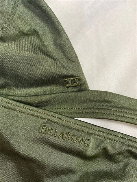 Olive Green Bikini Set Billabong Women S Fashion Swimwear Bikinis