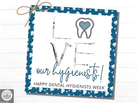 Dental Hygienist Recognition Week Dental Hygienist Etsy