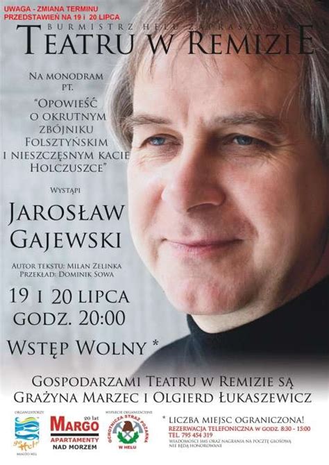 Jarosław Gajewski Opowieść o okrutnym zbójniku Folsztyńskim GO Hel