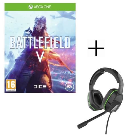 Battlefield V Jeu Xbox One Casque Afterglow LVL3 Pour Xbox One Avis