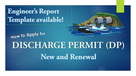 Pco Lesson How To Apply For Discharge Permit New And Renewal Dp