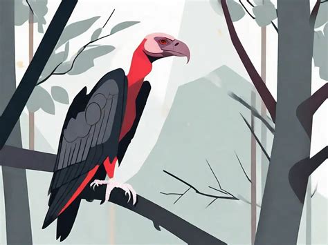 red headed vulture  overview wild explained