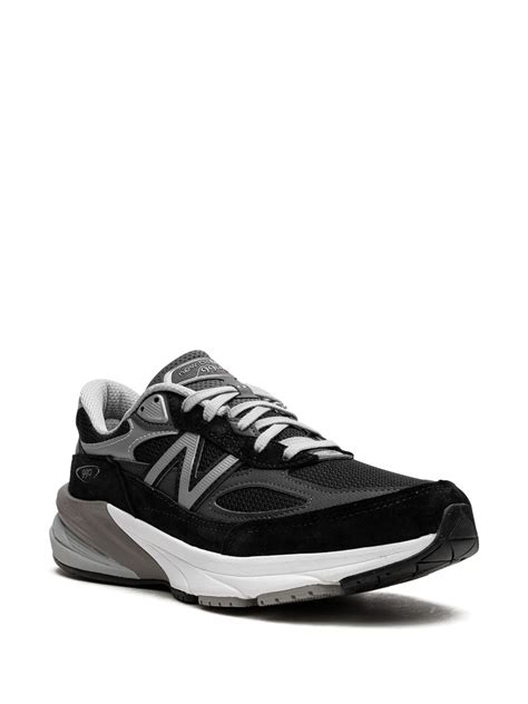 New Balance 990V6 Black Silver Sneakers Black FARFETCH