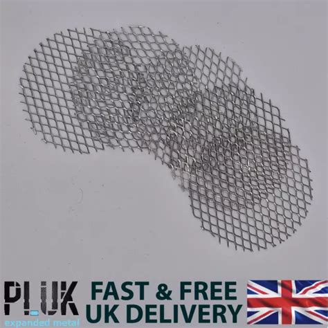 EXPANDED METAL MESH 64mm Diameter Various Metals Various Quantity MEGA