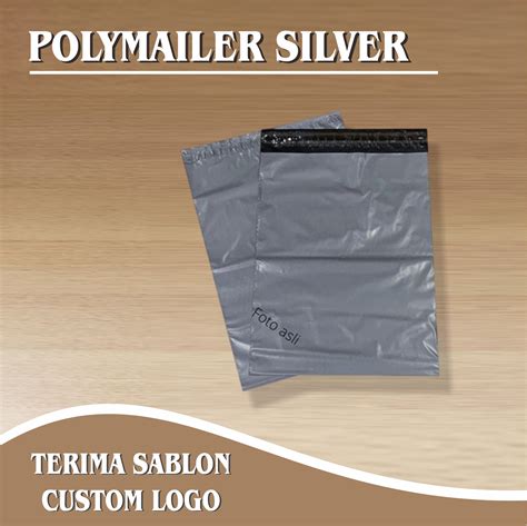 Plastik Polymailer Silver Micron Polos Kiosprinting