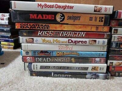 Lot Of 20 ASSORTED DVD Movies 20 Bulk DVDs Like New DVDs Lot