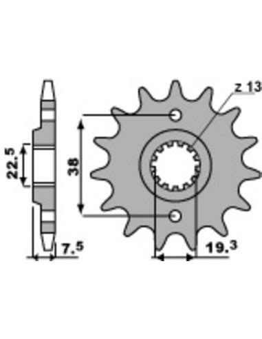 Pignon PBR Acier Standard 2116 520