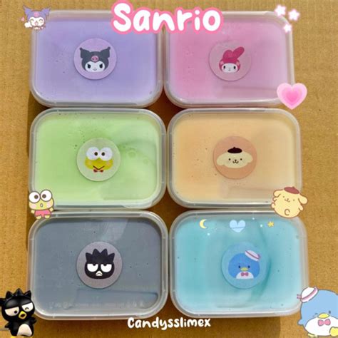 Jual Sanri0 Slime Character Slime Tofu Slime Original Murah Sanrio Character 200gr Shopee