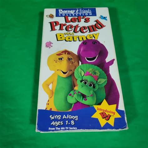 Barney Lets Pretend Vhs Video Tape Rare Lyons Sing Along Eur 15300 The Best Porn Website