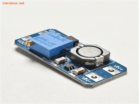 DC-DC повышающий преобразователь MT3608, 2-24 В до 28 В, 2 A | IntroBox