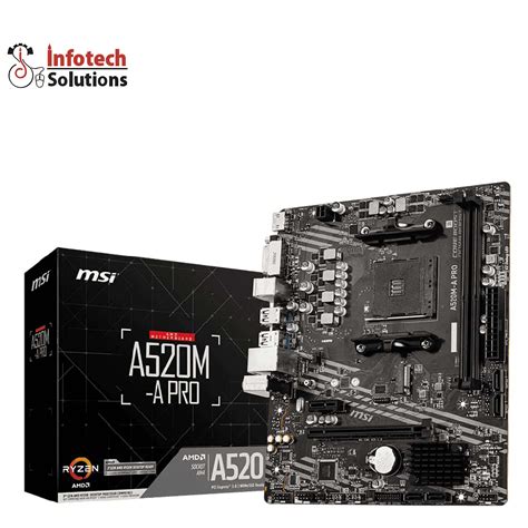 Infotech Solutions | MSI MOTHERBOARD A520