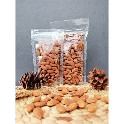 Jual Kacang Almond Kupas Rasa Original Shopee Indonesia