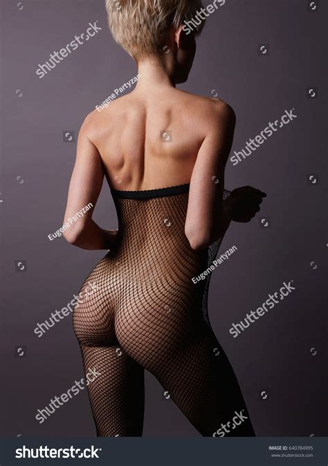 Beauty Nude Sexy Girl Stockings Naked Stock Photo Shutterstock