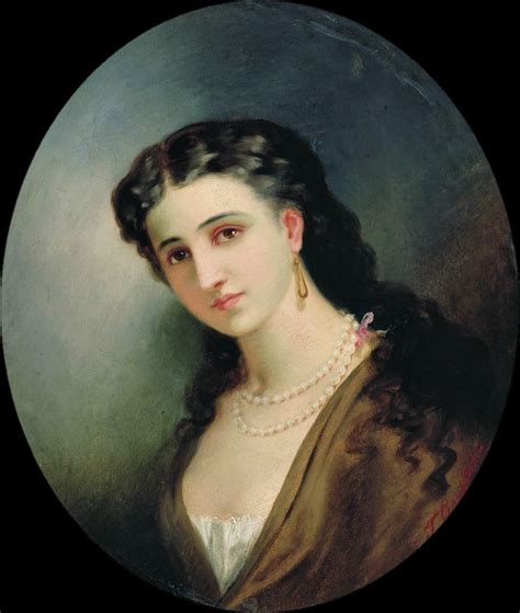 Siemiradzki Henryk Ippolitovich Female Portrait Flickr