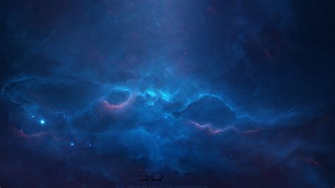 #931983 stars, digital art, space, ArtStation, space art, Starkiteckt ...