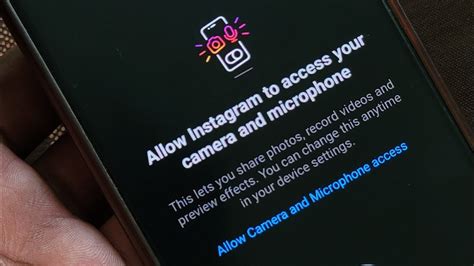 Allow Instagram To Access Your Camera And Microphone Instagram Camera