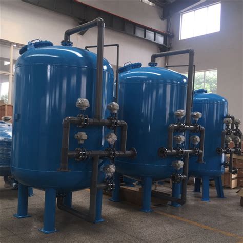 Automatic Backwashing Pressure Filter Water Treatment Plant