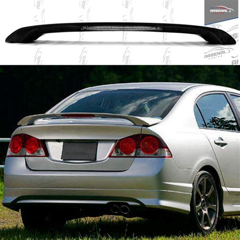 Спойлер Modulo для автомобиля Honda Civic 4D (Хонда Цивик 4Д) (2006 ...