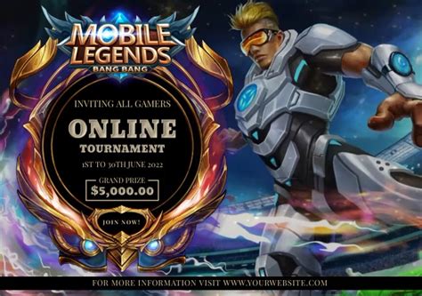 Mobile Legends Tournament Invitation Template Postermywall