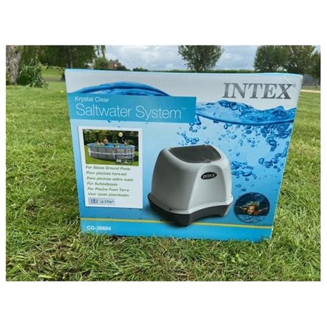 Intex Krystal Clear Saltwater Unit For 17000 Litres - Pool & Spa ...