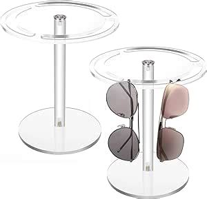 Amazon Pack Sunglasses Organizer Acrylic Sunglasses Holder Stand