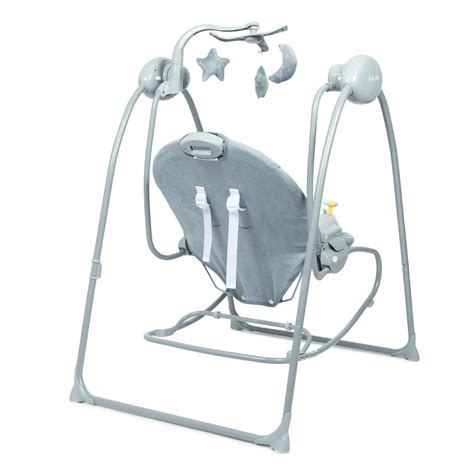 Качели 2в1 Babyton Relax Grey купить по цене 7149 ₽ в интернет-магазине ...