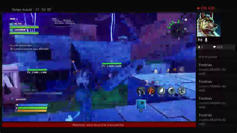 Live Fortnite Venez Parler Venez Jouer Fille Et Gar On Rush Abo