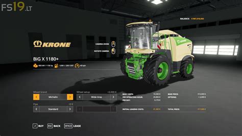 Krone Big X V Fs Mods Farming Simulator Mods