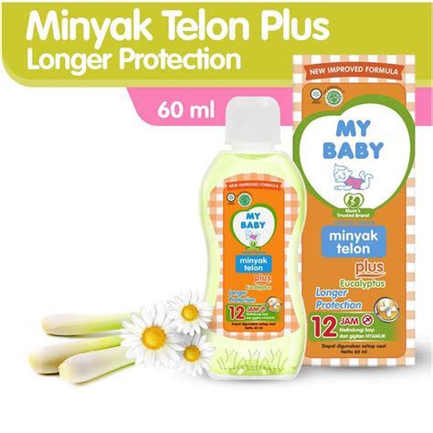 My Baby Minyak Telon Plus Longer Protection 60Ml | KlikIndomaret