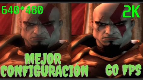 PCSX2 God Of War II MEJOR Configuración 60FPS 1440p YouTube