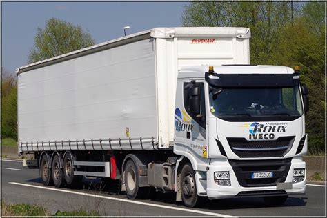 Iveco Stralis 510 Hi Way XP Transports Roux Fontenay Sur Flickr