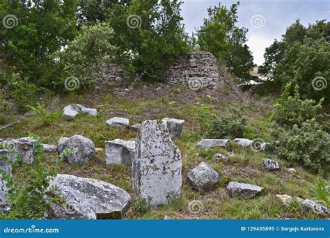 The View of the Ruins of Troy Stock Image - Image of city, archeology ...