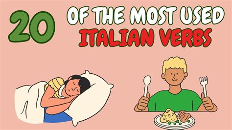 20 Essential Italian Verbs For Beginners YouTube