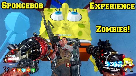 Bo3 New Custom Zombies Spongebob Experience Youtube