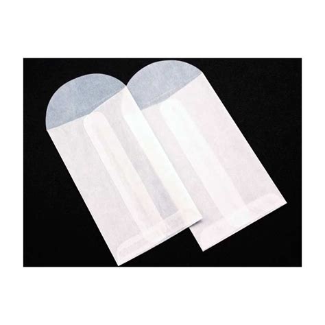 Glassine Stamp Bags 2 1 2 X 4 1 4 Clearbags [g3]