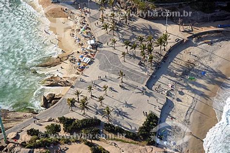 Tyba Online Assunto Foto Aérea Da Orla Da Praia Do Arpoador à