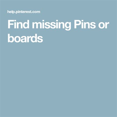 Find Missing Pins Or Boards Altered Books Boards Pins