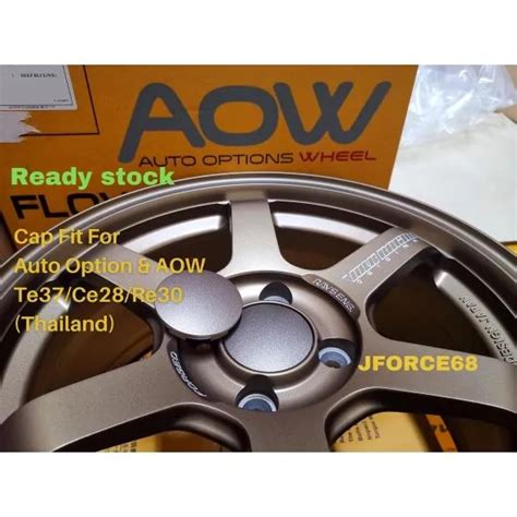 Sport Rim Cap Te37 Ce28 Re30 61mm Auto Option Thailand Rays Volk Racing