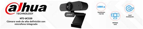 DAHUA HTI UC320 Camara Web de Alta definición 1080p Full