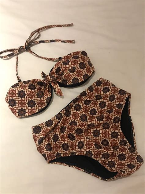 Bikini Batik Batikinis Swimwear Melasti Baju Renang 1111special Fesyen Wanita Pakaian Wanita