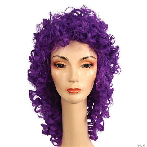 Wavy Disco Clown Wig Halloween Express