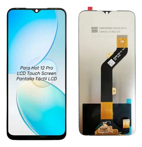 Sjp Sroje Pantalla Táctil Lcd Para Infinix Hot 12 Pro X668 Meses sin interés