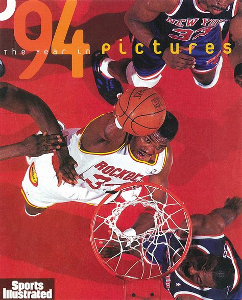 Houston Rockets Hakeem Olajuwon, 1994 Nba Finals Sports Illustrated ...