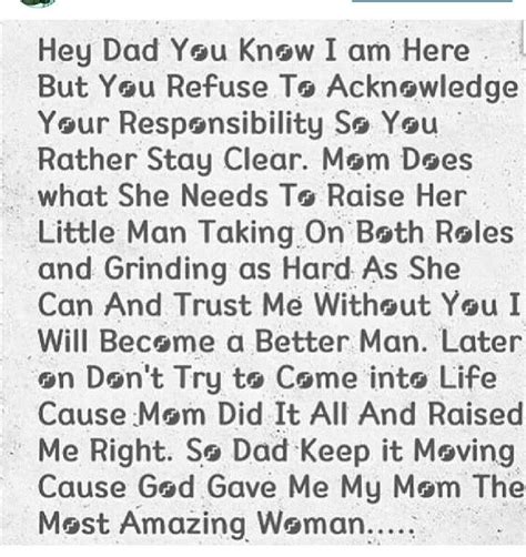 Absent Father Quotes For Irresponsible Father - ShortQuotes.cc