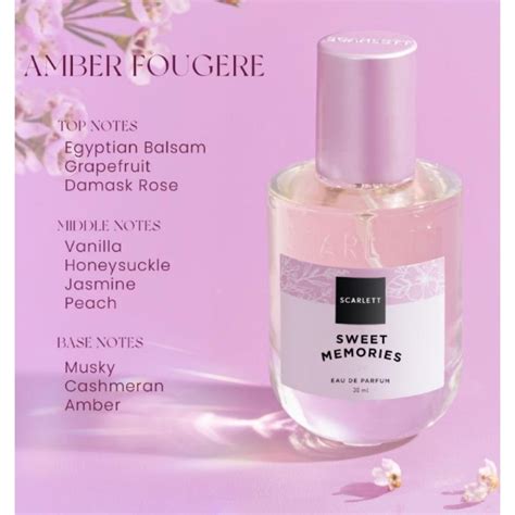 Jual Scarlett Whitening Eau De Parfum Sweet Memories Ml Shopee