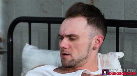 Horny Ace Stallions Jerks While His Ass Stretched In Fisting