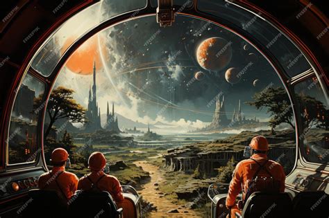 Paisajes Extraterrestres Surreales Mundos De Ciencia Ficción Escenas De Otro Mundo Paisajes