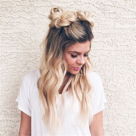 16 Super Cute Space Bun Hairstyles You Can Try This Year Styles Weekly