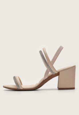 Sand Lia Dakota Shine Nude Compre Agora Dafiti Brasil