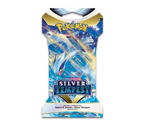 Pokemon Sword And Shield Silver Tempest Sleeved Booster Lugia